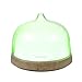 Ominihome Essential Oil Diffuser 7 Colors 200ml Cool Mist Aroma Humidifier- Wood Grain, Back-to-School