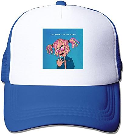 Lil Pump Gucci GANG Trucker Caps Mesh Hats With Solid Colors And Adjustable Strap For Women &amp; Men Polyester Hat Unisex Cap