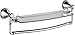 DELTA 79710 Cassidy Glass Bathroom Shelf with Towel Bar, 18 inch, Chrome