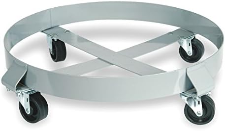 GRAINGER APPROVED Drum Dolly 1000 lb. 6-1/2 In H 55 gal.