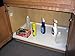 Vance Trimmable Under Sink Tray for 34.75 in. Base Cabinet,