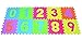 Numbers Puzzles Play Mat 10-tile Colorful EVA Foam Kids Floor by Poco Divo