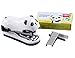 DECORA Cute Panda Mini Desktop Stapler Handy Stapler for Christmas Party Favors Home and Office Use with 1000 Pieces Staples