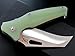 Eafengrow Folding Knife Pocket Knives G10 Handle Blade Camping Hunting Knife Outdoor Tool Survival Knives (EA01-jade)