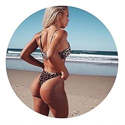 bikini 2019 Micro Set Sexy Leopard Push Up Thong