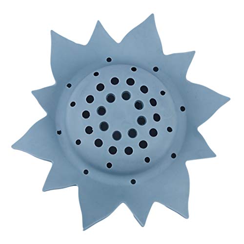 lehao Kitchen Bathroom Sink Strainers Basket Hair Catcher Sink Drain Cover Sink Strainer Kitchen Universal Kitchen Accessories,Blue