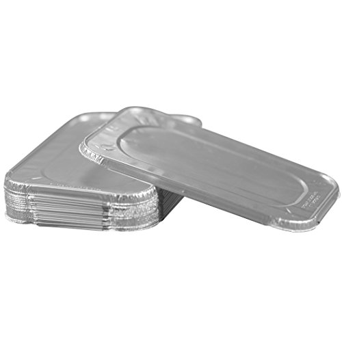 Simply Deliver Aluminum Steam Table Lid, Third-Size, 25 Gauge, 200-Count
