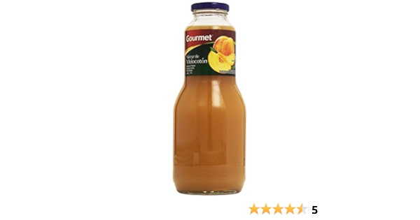 Gourmet - Néctar de melocotón - 1 l : Amazon.es: Alimentación ...