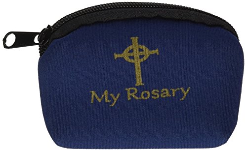 Catholic gift blue "my rosary" zippered pouch…