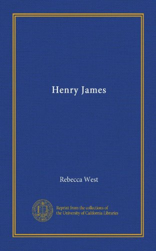 Henry James B006CN8AF6 Book Cover