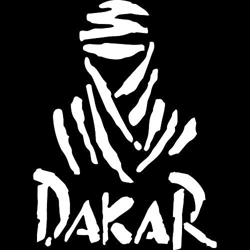 ANGDEST Dak Rall (White) (Set of 2) Premium Waterproof Vinyl Decal Stickers for Laptop Phone Accessory Helmet Car Window Bumper Mug Tuber Cup Door Wall Decoration