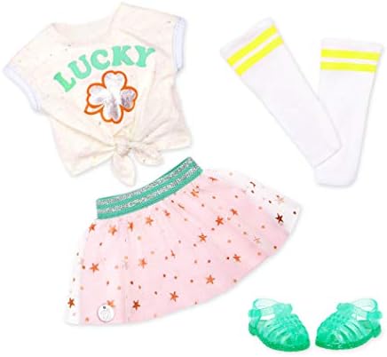 Glitter Girls – My Lucky Star Fashion Outfit (Green Pink) – 14