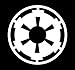 Star Wars Galactic Empire Vinyl Decal - White Window Sticker by spdecals