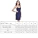 Coreal Full Slip For Women Under Dress Adjustable Spaghetti Strap Knee Length Slips Undergarment Nightwear