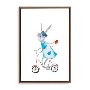 Framed Canvas Wall Art Cartoon Children