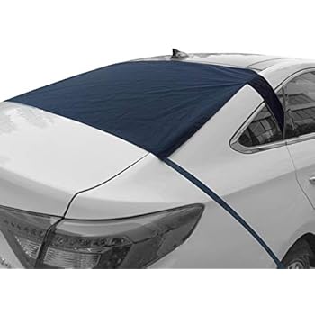 MITALOO Rear Windshield Snow Cover All Weather Waterproof Car Snow Cover, Vehicle Ice Removal Sun Shade for Winter Protection Rear Windshield Snow Cover(57'' X35'')