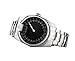 DETOMASO CLASSIC MAN One Revolution in 24 Hours Mens Quartz Watch with Stainless Steel Casing (Silver/Black)