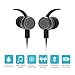 Wireless Headphones, Waterproof Built-in Mic Bluetooth Earphones, with Magnetic Connection, Noise Cancelling in-Ear Earbud Headphones for Sports, Exercise, Running, Gym (Black)thumb 1