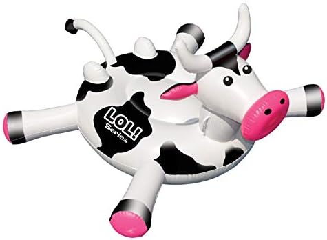 inflatable cow pool float