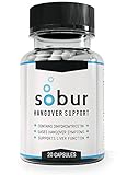 Sobur Hangover Pills - #1 Rated Hangover Cure Featuring 300mg DHM / Dihydromyricetin / Hovenia Dulcis / Ampelopsin & Liver Protecting Vitamins For Lasting Hangover Relief and Recovery.