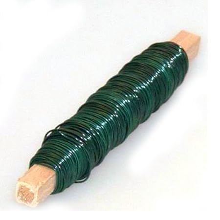 Wickeldraht Stärke 0,65mm Grün, Rolle mit 100g [Haushaltswaren]