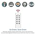 Etekcity 3 Pack Remote Control Outlets Wireless Light Switches for Household Appliances, Unlimited Connections, FCC ETL Listed, White (1 Remotes Included)