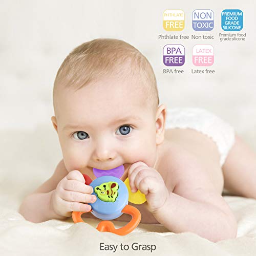 2 GotechoD+Rattles+Teether+Newborn+Educational