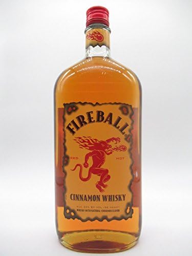 Amazon Co Jp ファイヤーボール シナモン ウィスキーリキュール 1000ml 33度 食品 飲料 お酒