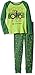John Deere Boys' Little Pj, Light Green/Green, 4