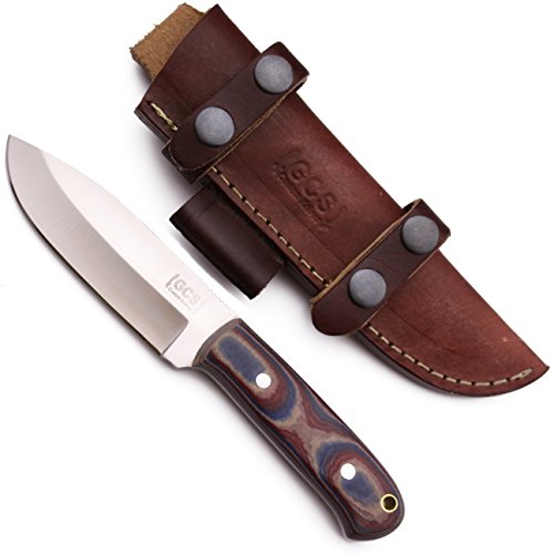 Gcs custom handmade red, blue & white beautiful micarta handl…