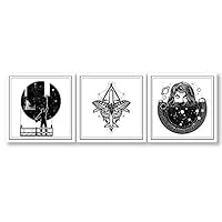 signwin-3 Piece Canvas Wall Art-The Magic of Minimalism-Canvas Prints Home Artwork Decoration for Living Room,Bedroom - 12