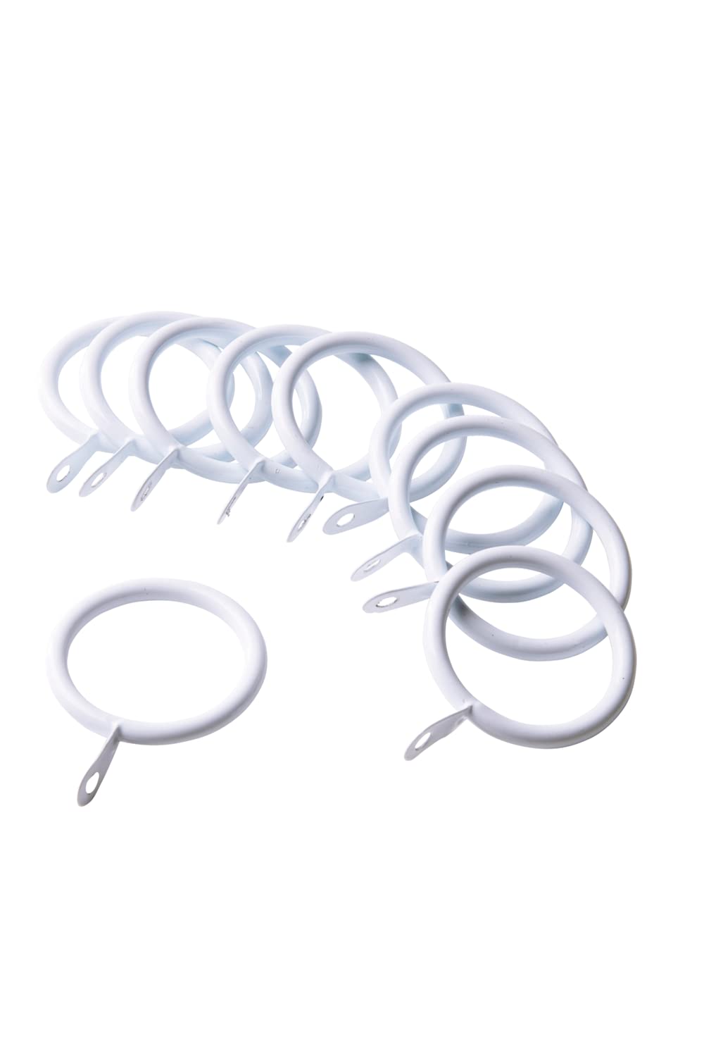 Jotex Ringis Curtain Rings, White, No Size, 10