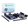 Treedix 2pcs ATmega328P CH340 Development Board Compatible with Arduino UNO R3 Board Kit for Starter