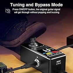 Guitar Tuner Pedal with True Bypass, Chromatic