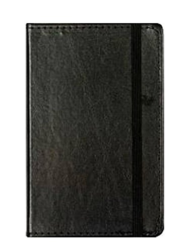 C.R. Gibson Markings by C R Gibson Small Ruled Journal - Black Bonded Leather (MJ3R-9485)