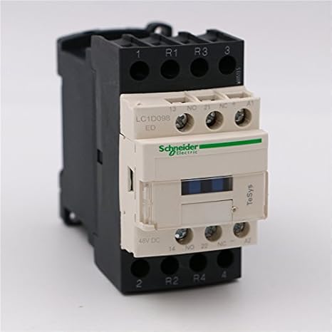 Amazon.com: NEW DC Contactor 4P LC1D098 LC1D098ED LC1-D098ED 20A 48V DC