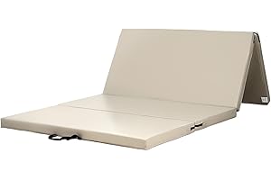 KaRaDaStyle Gymnastics Mat Folding Stretch Mats 71"x39"x2" Exercise Muscle Training Children Play Horizontal Bar Mat Yoga Sports Soundproof Home Use