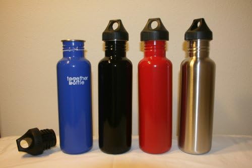 Stainless Steel Water Bottle 4 Pack 27oz - 4 Color Variety