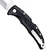 SOG Specialty Knives & Tools SP01-CP Sogzilla Knife with Straight Edge Folding 3.25-Inch Steel Clip Point Blade and GRN Handle, Satin Finish