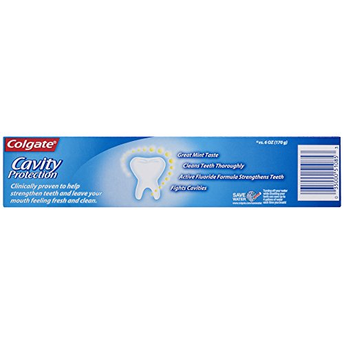 COLGATE CAVITY PROTECTION TOOTHPASTE WITH FLUORIDE – 8 OUNCE