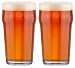 KegWorks Authentic British Style Imperial Pint Glass with Etched Seal 20 Ounce Capacity, 2 Pack primary