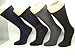 Women's Rayon from Bamboo 3PK Crew Socks (5-9 Shoe) (Black)