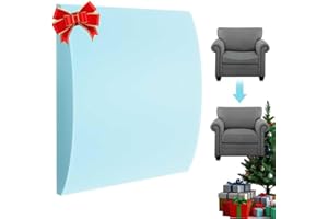 MYLIFESION Couch Cushion Support, Couch Supports for Sagging Cushions, Curved 40D Firm High Density Foam Replacement for Fits Loveseats, Sectionals, Set of 1