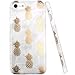 JAHOLAN Marble Design TPU Soft Rubber Silicone Cover Phone Case