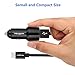 Meagoes Fast USB Type C Car Charger with Dual Quick Charge 3.0 Ports (39W/6A)+1-Pack USB-C Cord, for Samsung Galaxy S8 S8+ Note 8, LG V30 V20 G6 G5, HTC 10 U11 Bolt U Ultra, Nokia 8 and More - Black