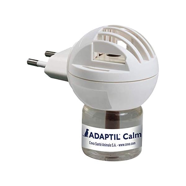 ADAPTIL-Calm-Home-30-Day-Starter-Kit-48ml ADAPTIL Calm Home Diffuser with 30 day refill - comfort, calming & anxious dog, anti-stress, White, 48 ml (Pack of 1)