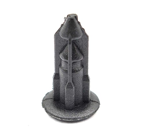 GooDeal 50pcs Plastic Rivet Fastener Mud Flaps Bumper Fender Push Clips 8mm for Nissan - Thumbnail 2