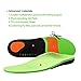 Snapsmile Medical Grade Plantar Fasciitis Inserts-Arch Support Shoe Inserts Women Man Doctor Recommends Professional Orthotic Inserts for Plantar Fasciitis High Arch Support, Green, 7-9 Women/6-8 Men