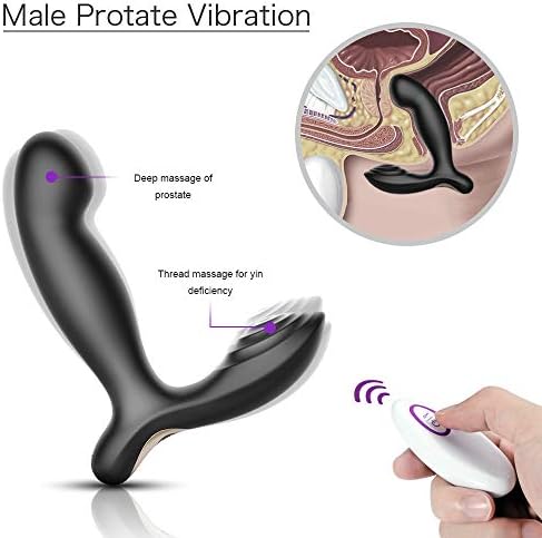 Smart HeatingMen Toys Amal Stimulator Waterproof Prōstate Vibrartor Silicone Massaging Device with Multi Pattens&speeds T Shirt