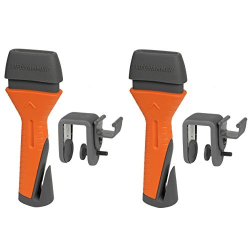 Lifehammer Safety Hammer Evolution - Automatic Emergency Escape and Rescue Hammer with Seatbelt Cutter - 2 Pack - Thumbnail 3